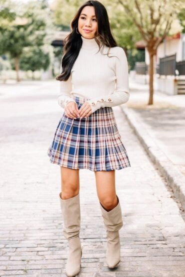 25 Cute Fall Outfits With Skirt To Inspire Your Fall Look Inspired Beauty