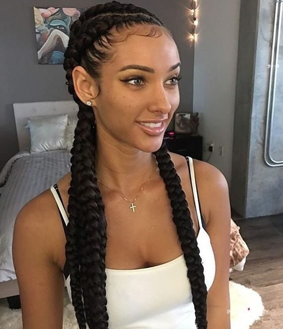 goddess braids