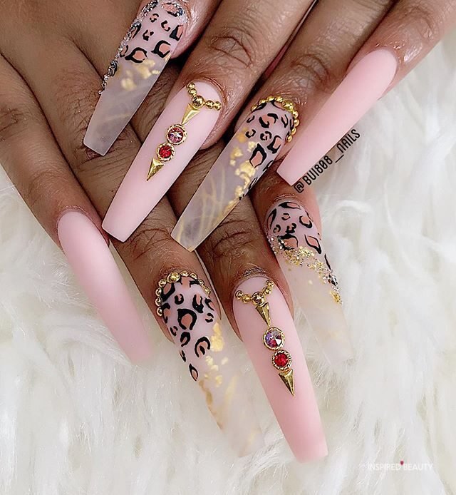 long acrylic nails