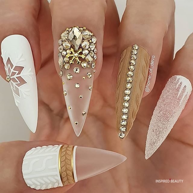 long stiletto nails