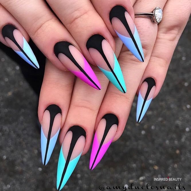 long stiletto nails