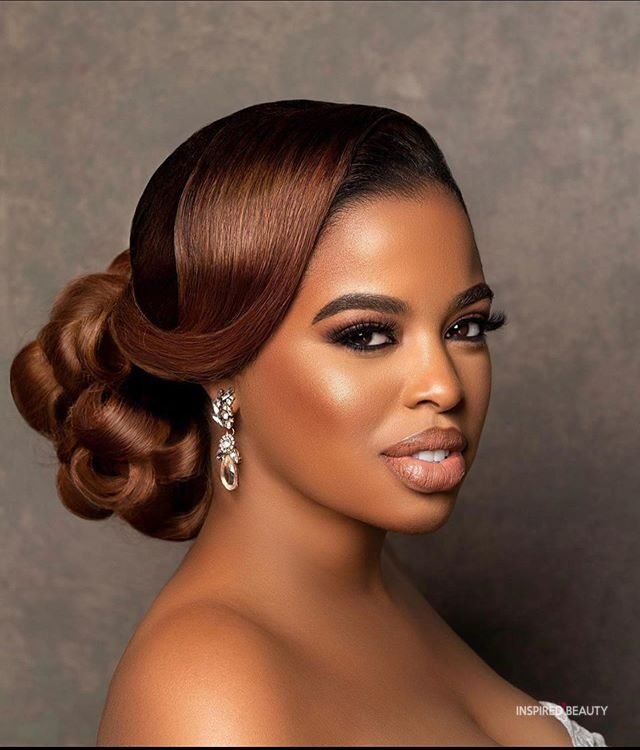 wedding updo hairstyles for black women