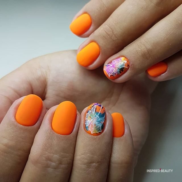 short acrylic nail ideas