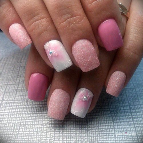 pink nails