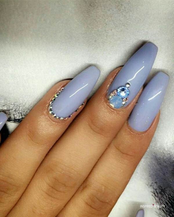 blue coffin nails