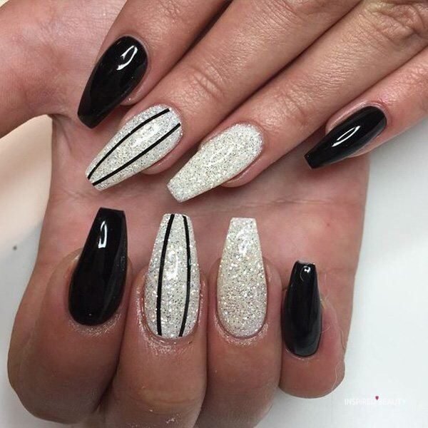 black coffin nails