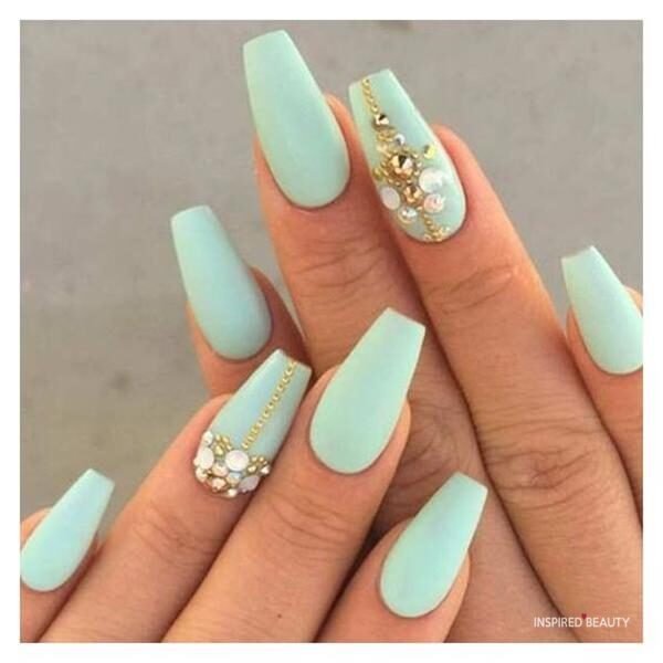 38 Cute Coffin Nails To Inspire You Inspired Beauty