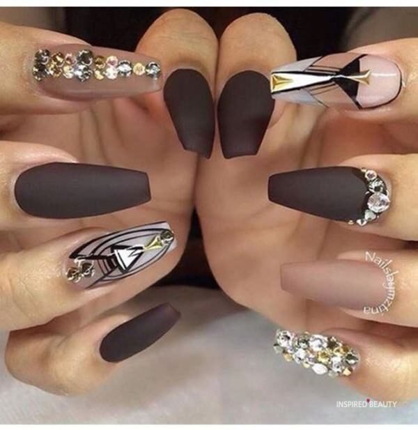 38 Cute Coffin Nails To Inspire You Inspired Beauty