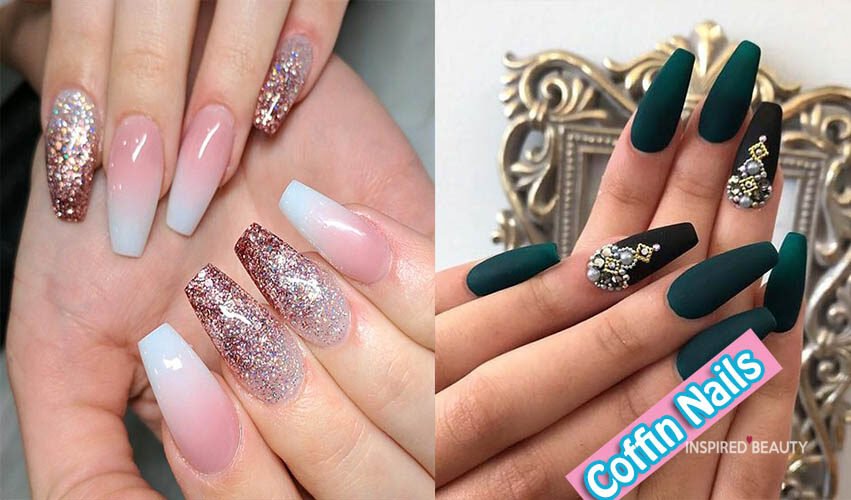 38 Cute Coffin Nails To Inspire You Inspired Beauty