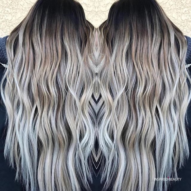 Long Balayage Hair Blonde