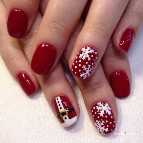 30 + christmas Nails | Acrylic - Page 2 of 3 - Inspired Beauty