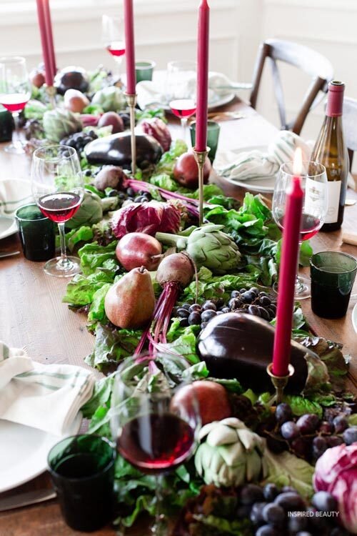 ideas for thanksgiving table decorations