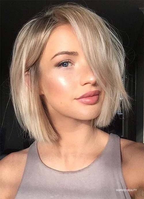 angled bob hairstyles 2022