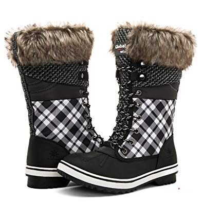 Globalwin Women's 1837 Winter Snow Boots