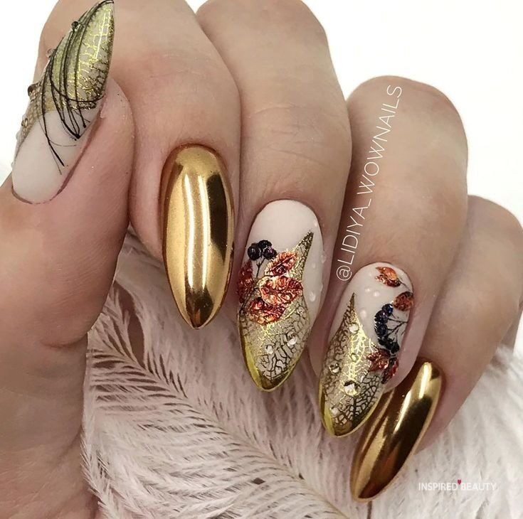 almond nail ideas