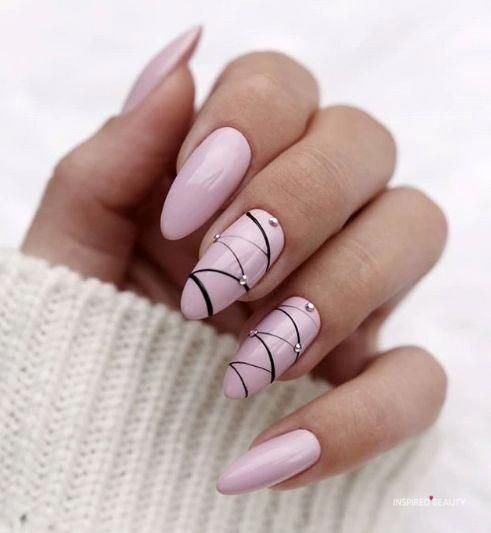 almond nail ideas