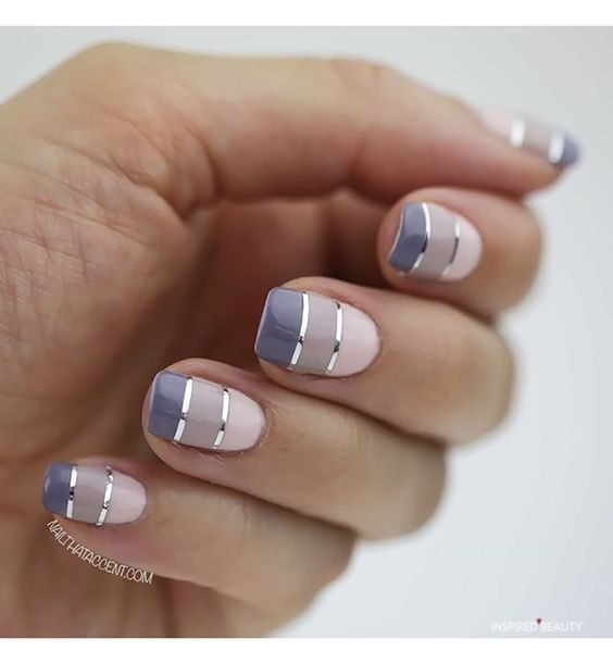 Elegant squoval nails