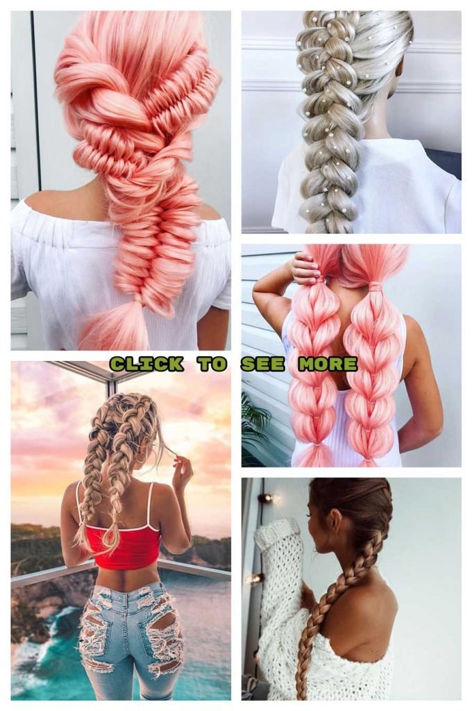 cute easy braided hairstyles