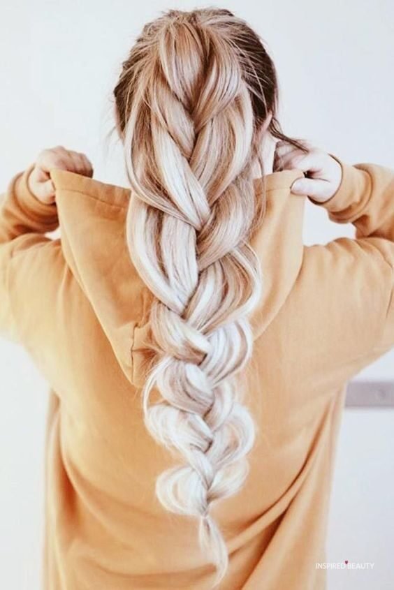 cute easy braided hairstyles