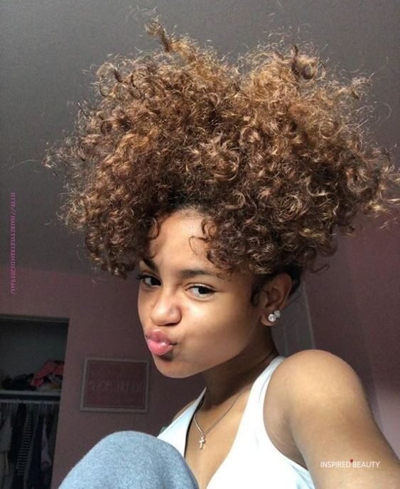 Kinky Curly and Cute Hairstyle (29 Photos)