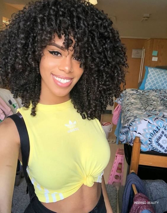 Kinky Curly and Cute Hairstyle (29 Photos)