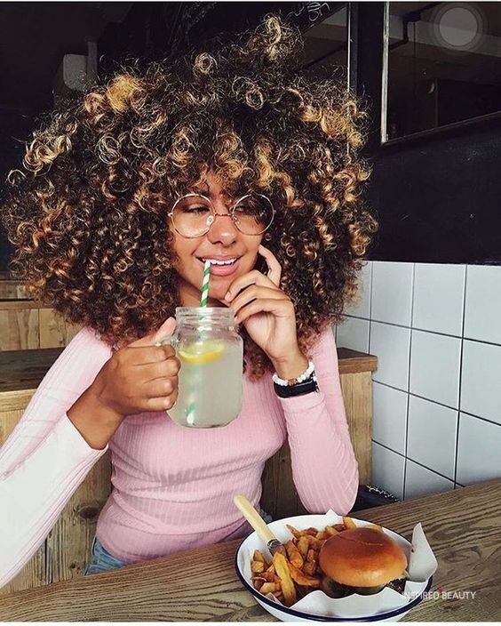 Kinky Curly and Cute Hairstyle (29 Photos)