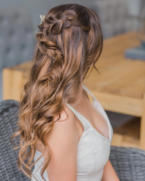 long braided hairstyle idea