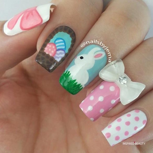 Spring nail ideas for Easter