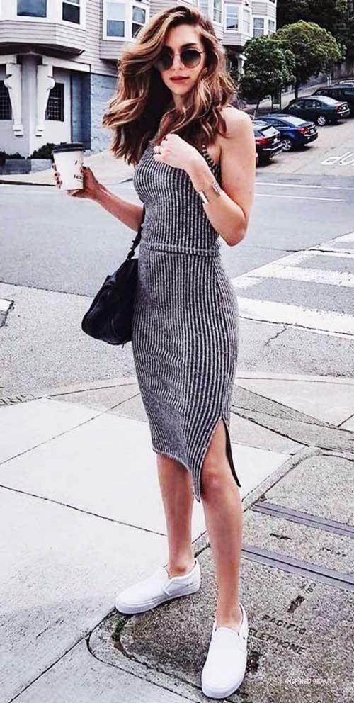 Striped Dress for Casual Spring Outfits