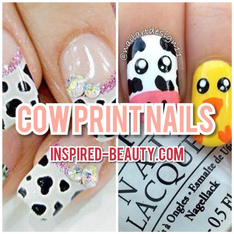 COW Print Nail Art Ideas To Try Before its too Late