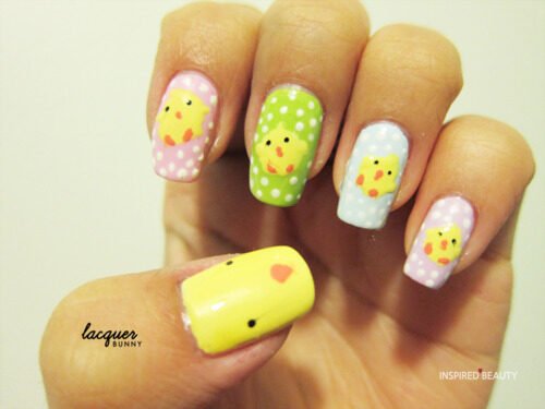 coffin easter nails