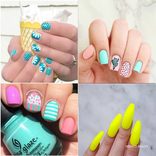 24+ Cute Summer Nails and Colors Of 2024