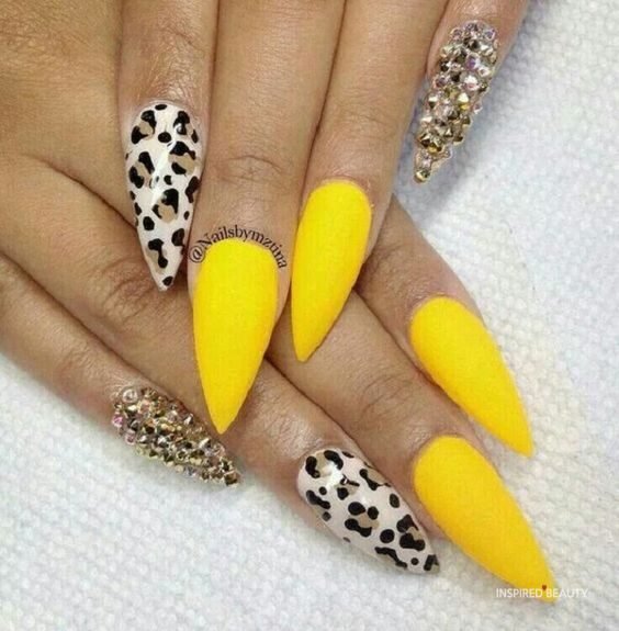 summer acrylic nails ideas