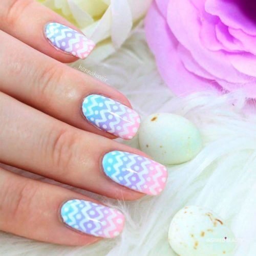 Easter designs on nails