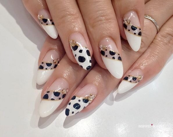 COW Print Nail Art Ideas To Try Before its too Late - Inspired Beauty