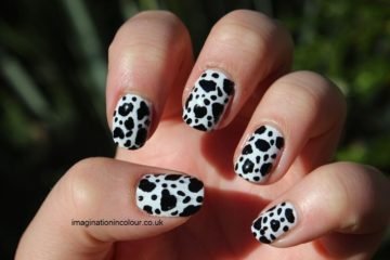 COW Print Nail Art Ideas To Try Before its too Late - Inspired Beauty