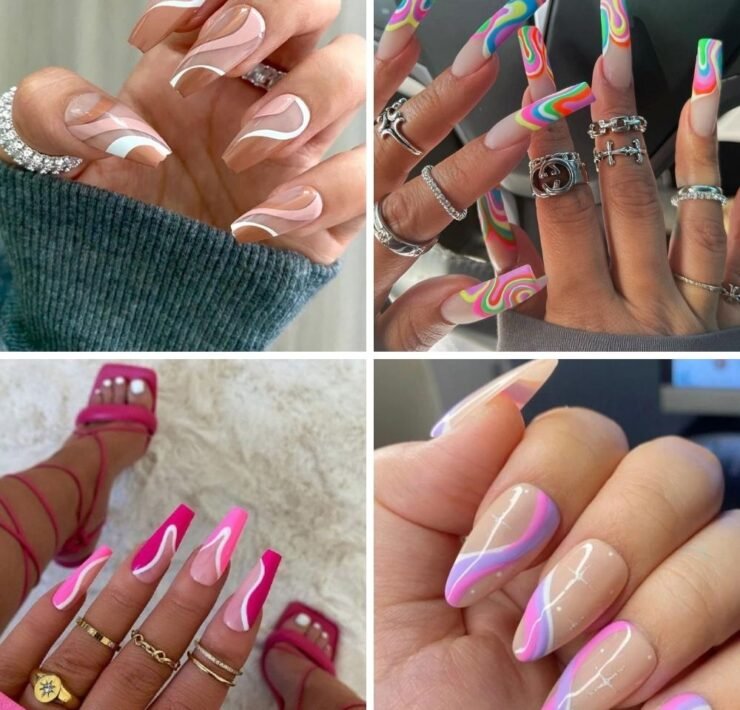 10 Cotton Candy Nails For Spring and Summer to Copy - Inspired Beauty