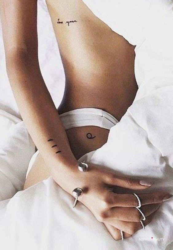 cute tattoo ideas for girls on hip