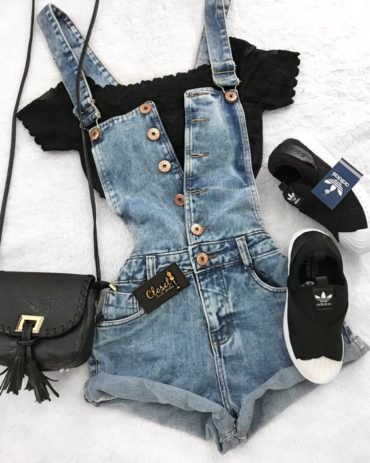 28 Casual Denim Shorts Outfit Ideas - Inspired Beauty