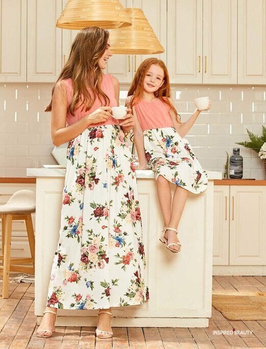 Mother and Daughter Matching Outfits