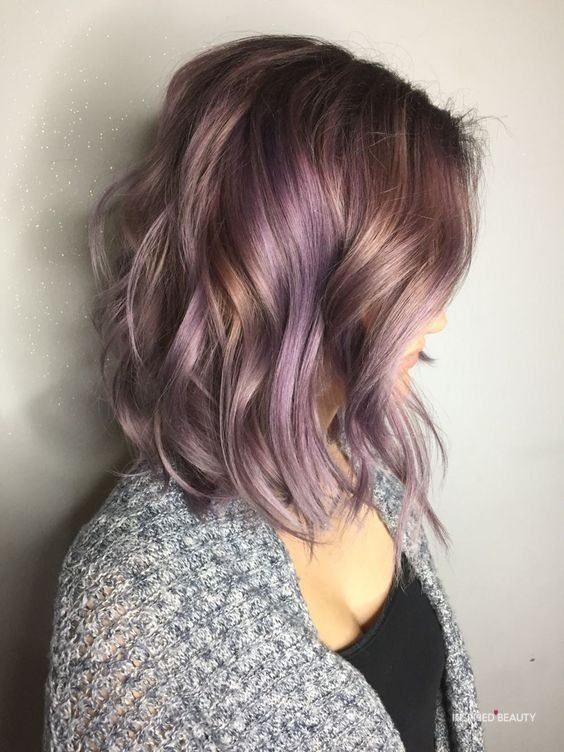 CHOCOLATE LILAC HAIR COLOR