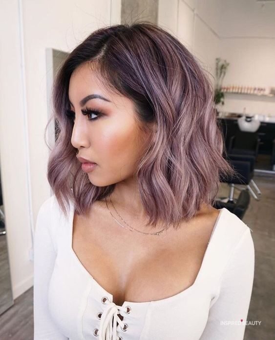 CHOCOLATE LILAC HAIR COLOR