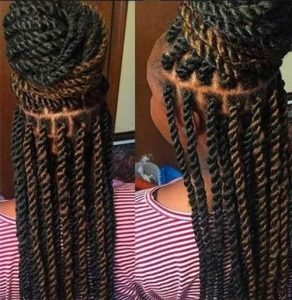 10+ Stunning Kinky Twist Hairstyles to try at least once - Inspired Beauty