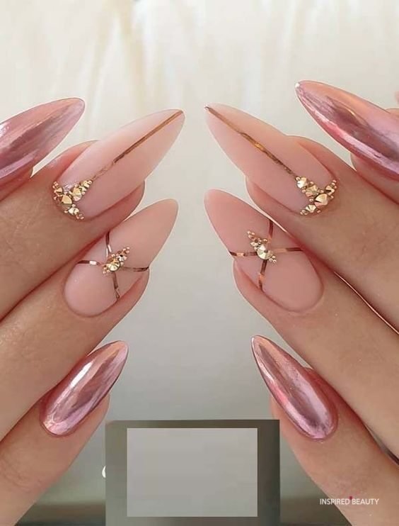 52 Pretty Pink Nails Ideas Inspired Beauty