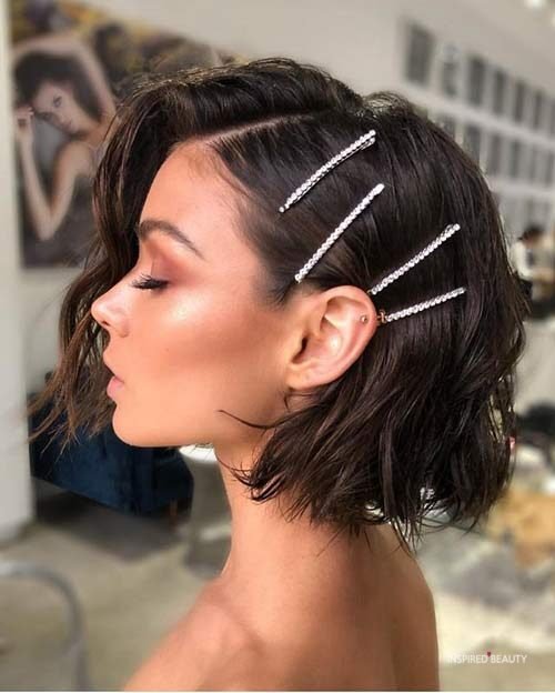 short hairstyle for wedding