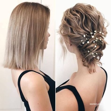 easy wedding hairstyles for short hair