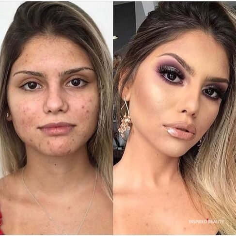 amazing makeup transformation