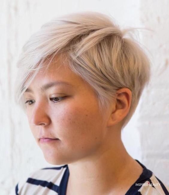20 Gorgeous short haircuts for chubby faces - Inspired Beauty