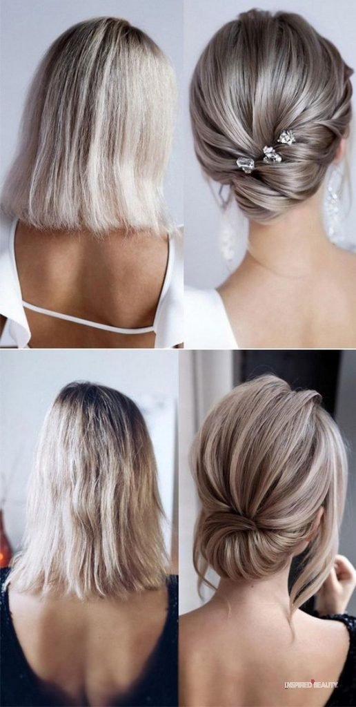 easy wedding hairstyles for short hair