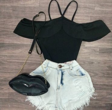 Jeans Shorts outfit Ideas That will Make You look Extra Cute - Inspired ...